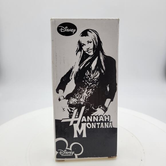Vintage Disney Hannah Montana Watch Pink Purple Heart Charm Miley Cyrus New Box - Picture 2 of 14